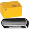 HELLA Luce targa - Alogeno - 12V / 24V - avvitato/Montaggio, esterno - ECE | Colore diffusore luce: cristallino - Spina: Spina piatta - Dx/Sx/Esterno/posteriore - Quantità: 10 - 2KA 001 389-101