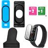 UWJOWP 3 pezzi Pellicola Protettiva Morbida compatibile con Xiaomi Smart Band 10,antigraffio con Strumento di Installazione Facile, [applicazione facile], [Anti-Graffio].