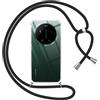 Pnakqil Cover per xiaomi 17 Ultra 5G con Cordino, Trasparente Custodia con Laccio Tracolla Cellulare Girocollo Collana Protettiva per xiaomi 17 Ultra 6,9, Nero