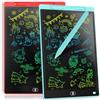 Genialba [2 Pezzi] Tavoletta Grafica LCD Scrittura Colorato 12 Pollici, Lavagna da Disegno Cancellabile, Regalo Bambini, Tavoletta Grafica per Giochi per 2 3 4 5 6 7 Anni (Blu&Rosso)