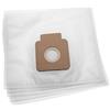 vhbw 5x sacchetto sostituisce Hoover 35600536, H63 per aspirapolvere - in microfibra, 23,8cm x 26,7cm, bianco