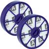 vhbw 2x filtro compatibile con Dyson DC20, DC21, DC08, DC19, DC29, DC04, DC05 aspirapolvere - filtro HEPA lilla/bianco