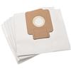 vhbw 5x sacchetto compatibile con Hoover TFS5100011, TFG5123021FSG | per TFG5123011, TFS5100017 aspirapolvere - 18,3cm x 16,5cm beige