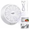 LEDIT LIGHTS & MORE LEDIT MOON Purificatore d'aria per Frigorifero e Auto Generatore di Ozono 120 mg/h Ricaricabile USB 3000 mAh|Assorbi Odori|Progettato in Italia|Scarpiere,Armadi,borse da viaggio|3 cicli di lavoro
