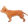 Hohopeti Figura Cane Realistica in Plastica, Animali Arancia