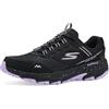 Skechers Uomo Go Run Trail Altitude 2.0 Rocky Hill Slip-in ALLENATRICE | Tomaia in pelle e rete con lacci, soletta traspirante Skechers Air Cooled Goga Mat con ammortizzazione ad alto rimbalzo