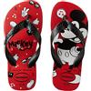 Havaianas Top Disney (Mini Me) Unisex - Bambini e ragazzi FlipFlop Ruby Red/Black 25 EU