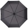 GUESS ombrello Regular Umbrella Coal Logo grigio scuro