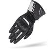 SHIMA STX Guanti Moto Estivi Uomo Pelle Lungo Ventilato Perforato Omologati Guanto per Motocicletta Touchscreen Ventilata Protettore Rinforzato Abbigliamento Racing (Uomini, Bianco, M)