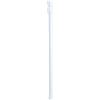 ASHATA Asta telescopica per tenda da doccia, asta appendiabiti, regolabile, estraibile, bastone estensibile per tende, 30-50 cm