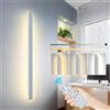 ZTWLEED 44W/120CM Applique da Parete LED Dimmerabile con Telecomando