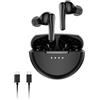 Belkin SoundForm Rhythm ANC Auricolari Bluetooth True Wireless con Cancellazione Attiva del Rumore, Microfono, Ricarica USB-C, Autonomia 28 Ore, IPX5, Auricolari per iPhone, Galaxy, Pixel ecc, Nero