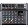 A80 Professional Mixer for Recording DJ Stage Karaoke Music Application w/ 99