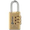 Burg-Wächter Combi 80 15 M SB Lucchetto a Combinazione Regolabile, Ottone