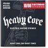 Jim Dunlop Dunlop DHCN1060 Heavy 7 String Core Guitar Strings 10-60, Standard scale, 7 corde
