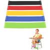 YIPFEN 5 Pezzi Fasce Elastiche per Sedia, Cinghie Flessibili in TPE, Bande Elastiche per Bambini con Piedi Irrequieti, Autismo