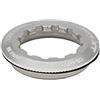 SHIMANO XTR XT SLX Deore Anello di bloccaggio Silver/Black One Size