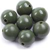 TAZIZI 100 perline da pesca alla carpa | Esche da pesca uova rigs perline, 5 mm-8 mm perline da pesca morbide, perline shock, tappi, esche accessori