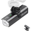 towild CL2000 Luci Bici 2000 Lumen Luce Bicicletta LED USB-C Ricaricabile da 5000mAh,Super Luminoso Antiabbagliante Luce per Bici Strada e Montagna, Impermeabili IPX6 Fanalini Anteriori Bici