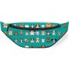 TropicalLife Marsupio con cani in stile cartone animato, per uomini, donne, bambini, ragazze, ragazzi, cani, sport, escursionismo, corsa, marsupio, Colore, M, Organizer per borse