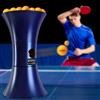 Generic Robot da allenamento da ping pong con telecomando, angolo e traiettoria regolabili, lanciatore intelligente per allenamento da ping pong