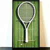 Generic Cornice da esposizione per racchetta da tennis, supporto da parete (80 x
