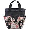 TOYANDONA Toiletry Basket Borsa da Bagno in Tela Nera, Traspirante e Facile da Riporre, Pieghevole, per Nuoto e Fitness