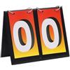 CaFfen Segnapunti Tabellone segnapunti da Tavolo Impermeabile Portatile Professionale for Ping-Pong Badminton Sport Indoor(Red)