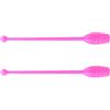 ibasenice Bastoni ginnici artistici, Adult Gymnastics Stick, plastico Rosa, 1 Paio, per Performance e competizioni, per Rhythmic Gymnastic Dances