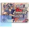 Topps Finest 2025 NFL Hobby Box non aperto esclusivo giapponese