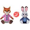 SEGA RARO Zootopia 2 Nick & Judy L Peluche 2025 Set Di 2 Dal GIAPPONE 40cm 15.75"