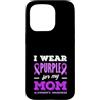 Alzheimer's Awareness Purple Ribbon Appa Custodia per iPhone 15 Pro Indosso il viola per la consapevolezza dell'Alzheimer di mia madre