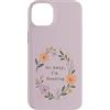 Go Away I'm Reading - Cute Bookish Readi Custodia per iPhone 14 Plus Vai via, sto leggendo Floral Book Lover Reader