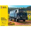 Heller HEL80742 1:24-Renault Estafette Gendarmerie Scale Model kit, Grey
