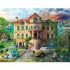 Ravensburger Now & Then, Cove Manor Echoes 2000 Piece Jigsaw Puzzle for Adults a