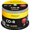 Intenso Intenso 1001125 CD-R 52x 50 Pack Cakebox 50 spindle (CD)