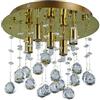 Ideal Lux LAMPADA DA SOFFITTO 5 LUCI IDEAL LUX MOONLIGHT PL5 ORO