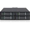 ‎Icy Dock Icy Dock Backplane 4 x 6.3 cm SATAI-III in 1 x 5.25 Inch HDD/SSD black