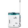 Plonos Spruzzatore a pressione Spruzzatore Posteriore Capacità 16 L Batteria 8Ah 12V 4 Ugelli Lancia Con Miscelatore Bianco