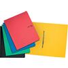 Leitz VON Leitz 30131099 - Confezione da 5 cartelline A4, in cartone, con meccanismo di pinzatura, per 250 fogli, per scuola, studio e casa, multicolore