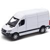 Kinsmart Compatibile con Mercedes-Benz Sprinter 2020 White Delivery Van scala 1:38 Diecast Car