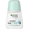 GARNIER DEO ROLL ON INVISIBLE BLACK AND WHITE CLEAN Cotton 50 ML PACK OF 3