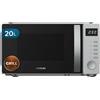Cecotec Microonde Digitale Proclean 5005 Silver. 700W, 20L, Tecnologia 3DWave, 5 Livelli di Potenza, Timer 30 Minuti, Scongelamento, Schermo con Orologio, i Tuoi Piatti Caldi Subito Pronti all'Istante