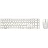 DELL Pro 5 KM526, Wireless, RF wireless, Tasti a stelo, QWERTY, Bianco, Mouse incluso