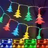 AUAUY Luci per L'albero di Natale, 6M 40 LED Catena, Batteria Luci, Colore