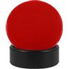 Didiseaon Strumento per Incassatura Pietre Preziose in Acciaio Inossidabile Rosso Design Leggero per Protezione Gemme, per Creazione Gioielli Fai da Te