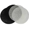 vhbw 2x filtro ai carboni attivi, 2x filtro antigrasso compatibile con Moulinex T-43, T-41, T-42 friggitrice - set da 4pz.