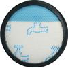 vhbw microfiltro igienico compatibile con Rowenta Powerline Extreme RH8165WA, RH8155WA aspirapolvere - Filtro dell'aria blu/nero/bianco