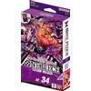 BANDAI Gioco di carte One Piece Starter Deck ST-34 Purple Charlotte Katakuri