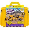 Kinetic Sand, Valigetta Cantiere con Veicolo e 907g di Sabbia, 3+ Anni